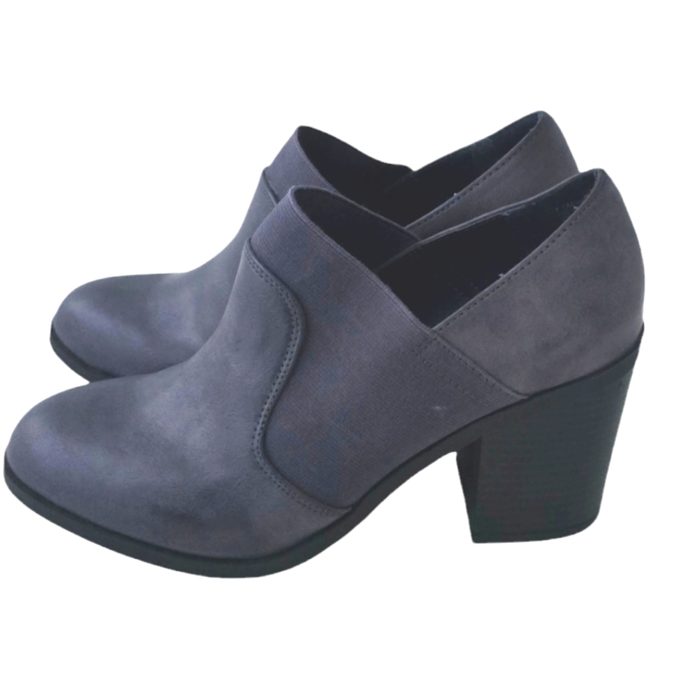 Women's Blue/Gray Ankle Booties